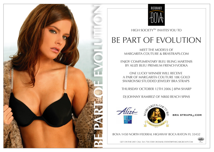 Bra Straps.com presents the Evolution convertible bra by Margarita